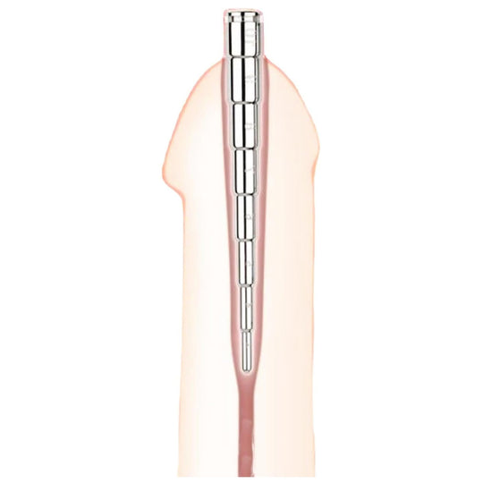 Instrument de dilatare uretrala Obsessia® Tool, BDSM, design ajustabil, fabricat din otel inoxidabil, argintiu, lungime 90 mm, latime 16 mm, jucarii sexuale barbati