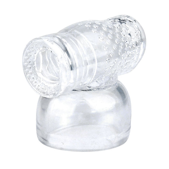 Accesoriu pentru masturbatoare si vibratoare LovePlay™ atasabil, din silicon, transparent, 9 x 9.5 cm - LovePlay