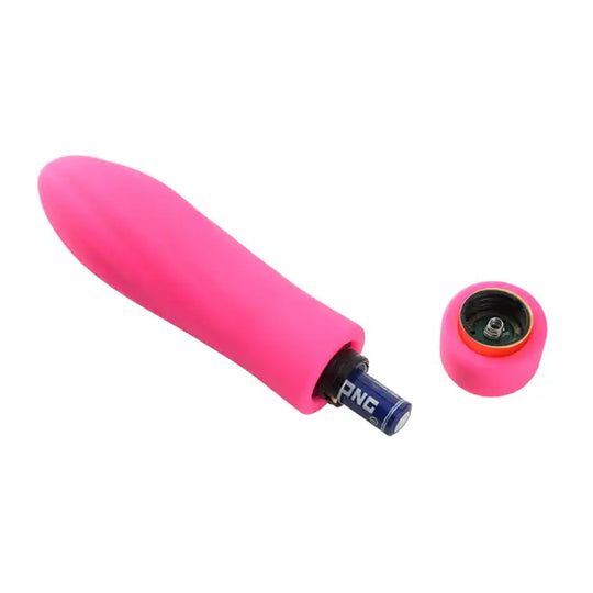 Vibrator Candle LovePlay™ din silicon moale, design discret si silentios, cu 10 trepte diferite, rezistent la apa, pentru stimulare clitoridiana - LovePlay