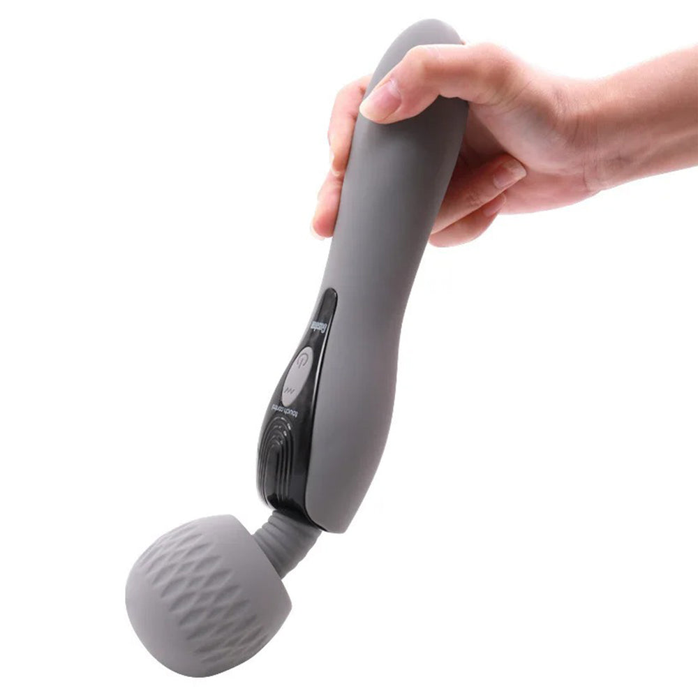 Vibrator 5 Power LovePlay™, 5 viteze si 5 moduri de masaj, din silicon moale, cu gat flexibil, reincarcabil prin USB, rezistent la apa, potrivit pentru piele sensibila - LovePlay