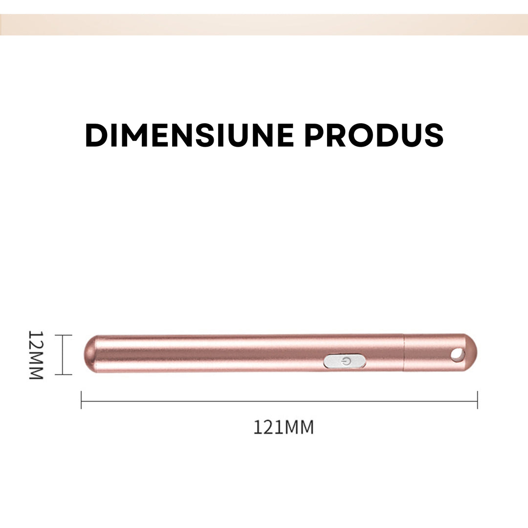 Vibrator LovePlay™ BulletProof, sub forma de colier, cu 7 tipuri de vibratie, stimulare puncte C si G, din metal, silentios, magnetic, incarcare magnetica, rezistent la apa, design discret, usor de curatat si transportat - LovePlay